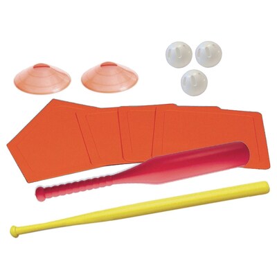 S&S Homerun Wiffle Ball Game Pack, Assorted Colors, 11/Pack (W14533)