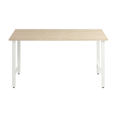 Bush Business Furniture Hustle 60W Computer Desk with Metal Legs, Natural Elm (HUD160NE)