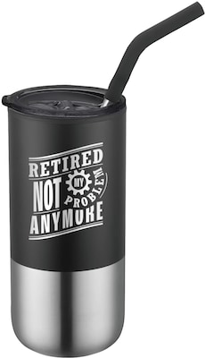 POD ELEMENT TUMBLER WITH STRAW 16OZ