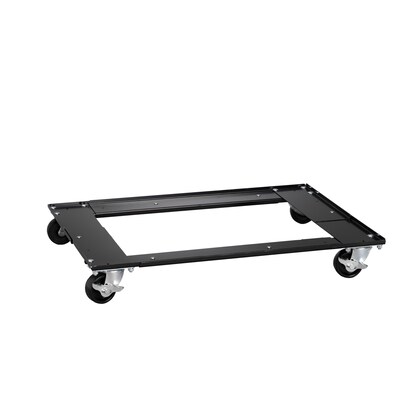 Hirsh Adjustable Cabinet Dolly for Lateral Files and Storage Cabinets, Black (15030)