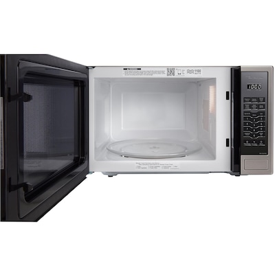 Panasonic 1.3 Cu. Ft. Countertop Microwave, Stainless Steel (NN-SU676S)