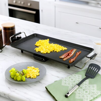 MegaChef Electric Grill with Drip Tray, Black (935122219M)