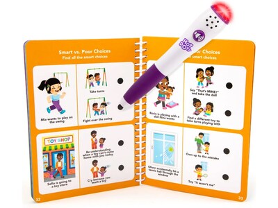 Educational Insights Hot Dots Feelings & Friendships Workbook Set (2540)