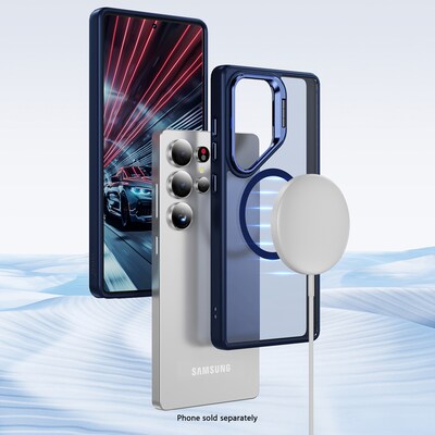 SaharaCase Venture Phone Case for Galaxy S25 Ultra, Shock Absorbing, Midnight Blue (CP00759)