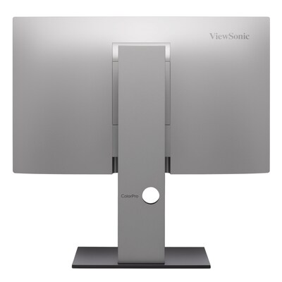 ViewSonic ColorPro 24" 4K UHD 60Hz LCD Monitor, Mac-Compatible, Adjustable, Black/Silver (VP2488-4K)