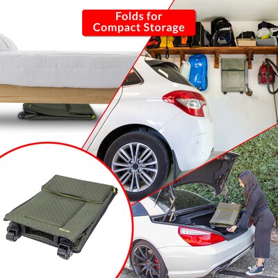 Dbest Smart Cart Travelux Shopper, Olive (01-678MB)