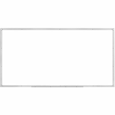 Lorell Dry Erase Whiteboard, 8 x 4, Silver Aluminum Frame (LLR00503)
