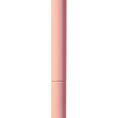 Simple Designs Sleek Essentials 54.72" Metal Floor Lamp with Round Shade, Pink (LF1051-PNK)