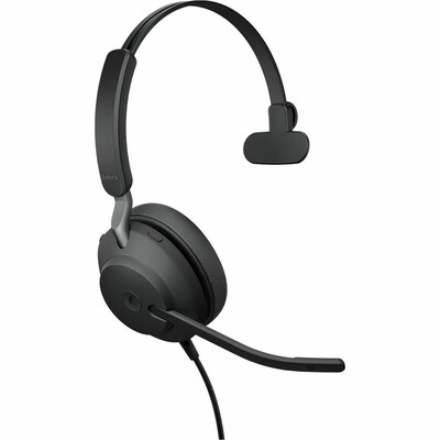 jabra Evolve2 40 SE USB-C Mono Phone & Computer Headset, MT Certified (24189-899-799-01)