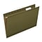 Pendaflex Reinforced Hanging File Folders, 1/5-Cut Tab, Legal Size, Standard Green, 25/Box (PFX 4153