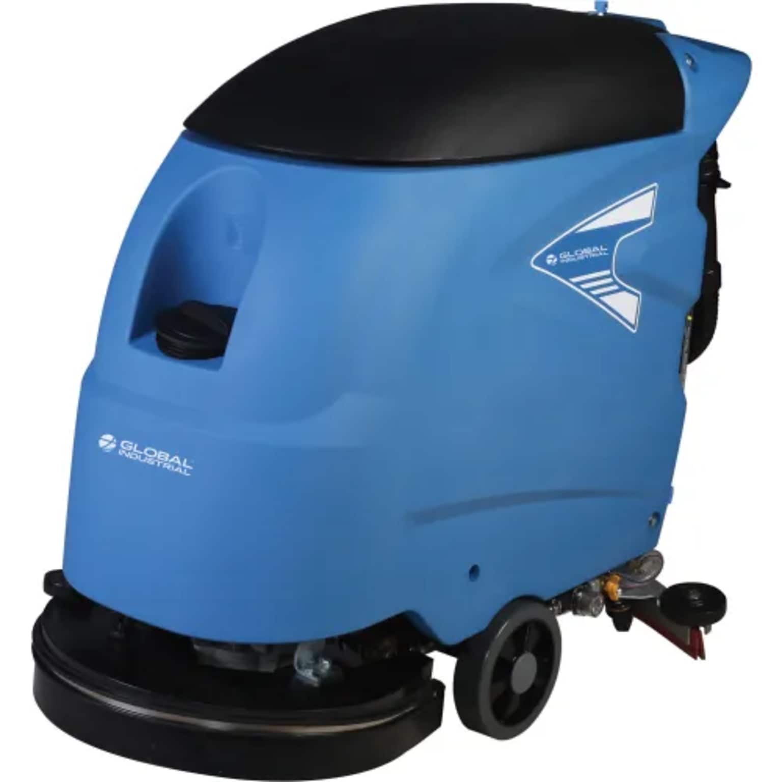 Global Industrial Electric Walk-Behind Auto Floor Scrubber, 20 Cleaning Path (261990)