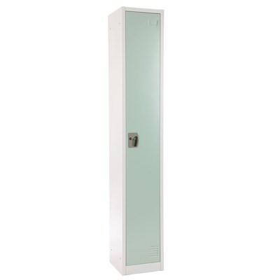 AdirOffice 72" Single Tier Misty Green Storage Locker (ADI629-201-MGRN)