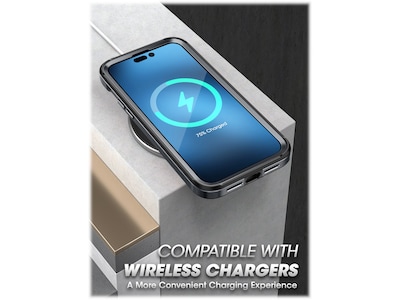 SupCase Unicorn Beetle EDGE MAG Black Case for iPhone 14 Pro Max (SUP-iPhone2022Pro-6.7-EdgeMag-SP-Black)