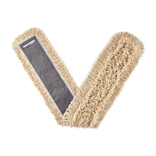 Coastwide Professional™ Cut-End Dust Mop Head, Cotton, 60 x 5, White (CW56756)