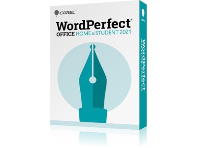 Corel WordPerfect Office Home & Student 2021 for 1 User, Windows, Download (ESDWP2021HSEF)