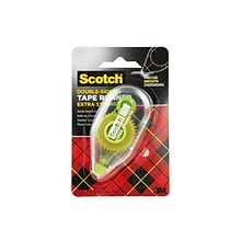Scotch Extra Strength Adhesive Roller, 3/8 x 396 (6055-ES)