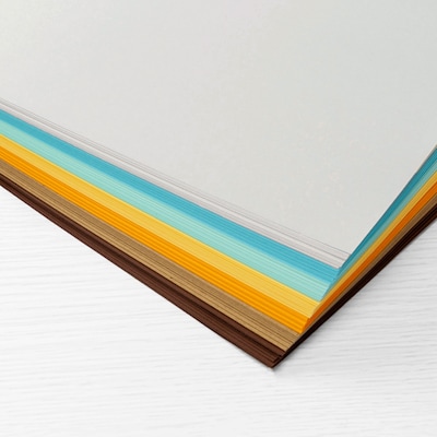 Astrobrights 8.5" x 11" Color Copy Paper, 24 lbs., Sunshine Bliss, 140 Sheets/Ream (91752)