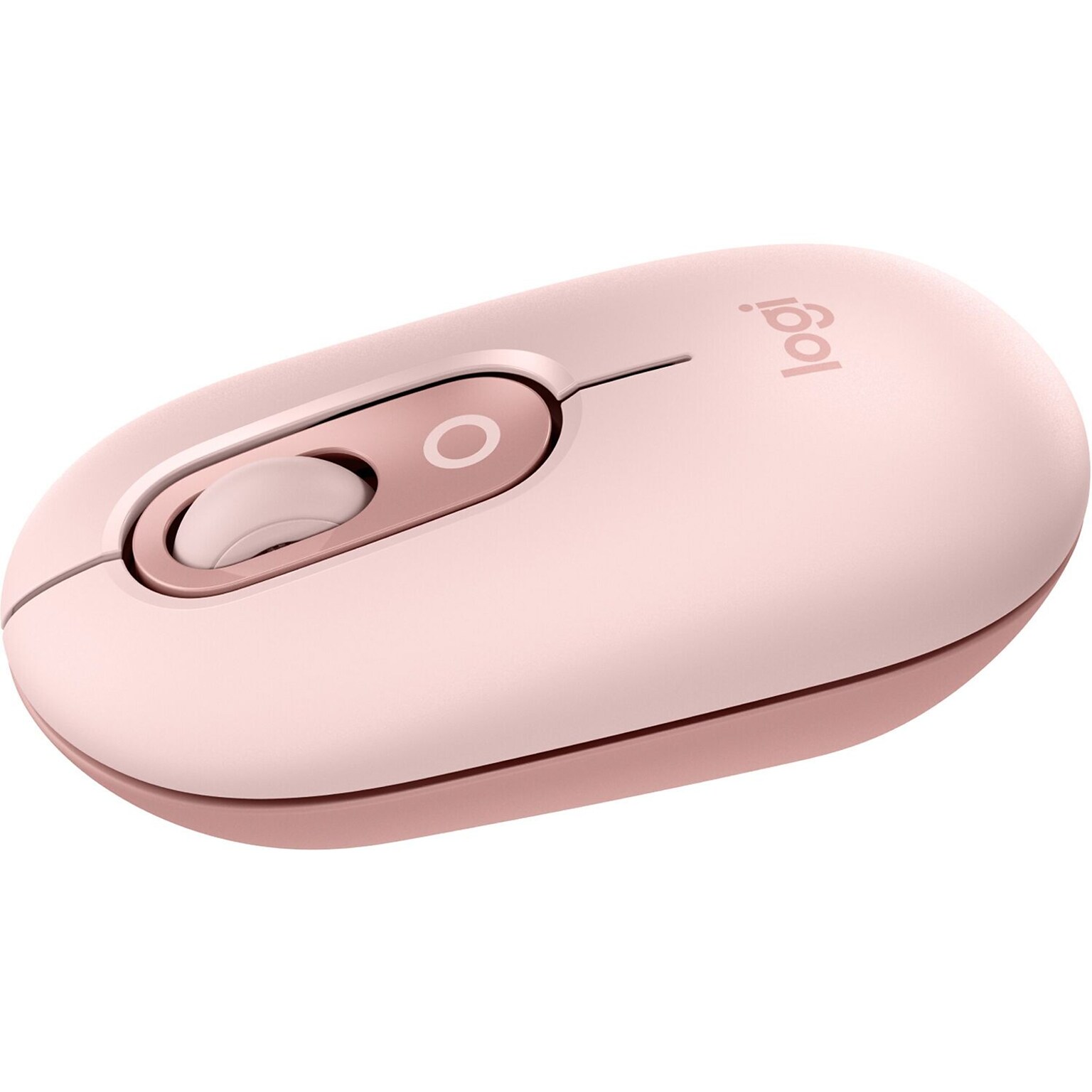 Logitech POP Wireless Ambidextrous Optical Mouse, Rose (910-007409)