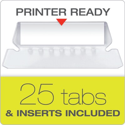 Pendaflex Reinforced Hanging File Folders, 1/5 Tab, Letter Size, Teal, 25/Box (04152 1/5 TEA)