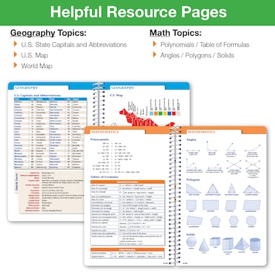 2026-2027 Excello Brands 5.5" x 8" Academic Weekly & Monthly Planner, Paperboard Cover, White Brick (NAY27-SM5585)
