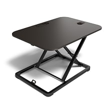 Union & Scale™ FlexFit™  27 Adjustable Desk Riser, Black (UN45516-CC)