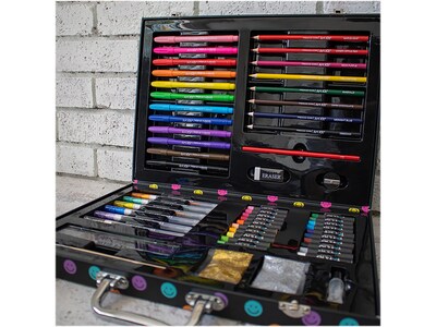 Art 101 Doodle and Draw Art Kit, Assorted Colors, 60 Pieces/Case (61072MB)
