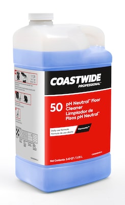 Coastwide Professional™ Floor Cleaner pH Neutral Concentrate for ExpressMix, 3.25L, 2/Carton (CW050EM03-A)