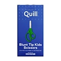 Quill Brand® 5 Kids Blunt Tip Stainless Steel Scissors, Straight Handle, Right & Left Handed (55052