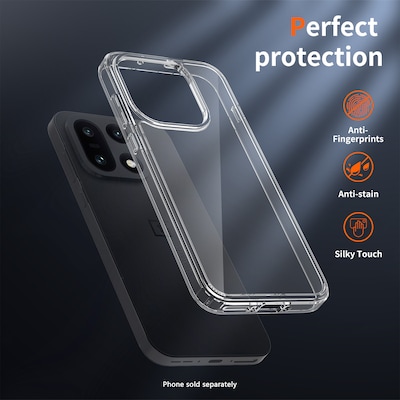 SaharaCase Venture Series Phone Case for OnePlus 15, Shock Absorbing, Clear (CP01162)