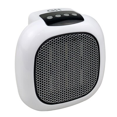 Good Housekeeping, Portable, Ceramic Heater, White (73038-WH)