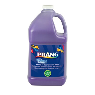 Prang Washable Tempera Paint, Violet, 128 oz. (10606)