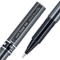 uni-ball Deluxe Rollerball Pens, Micro Point, Black Ink, 12/Pack (60025)