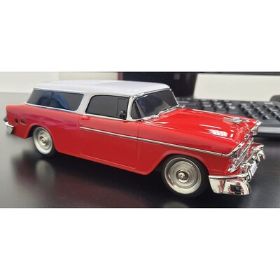 Audiobox Retro Ride Wireless Bluetooth 1955 Replica Car Speaker, Red (TRK-5500BYRD)