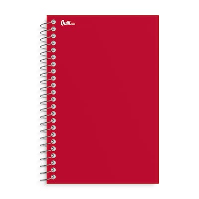 Quill Brand® Memo Books, 4 x 6, College Ruled, Assorted Colors, 50 Sheets/Pad, 5 Pads/Pack (TR1149