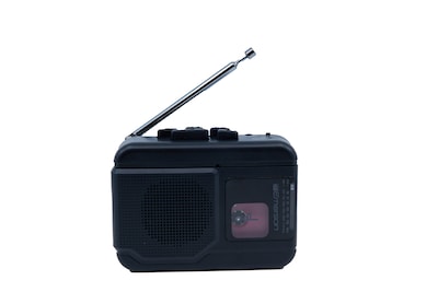 Emerson Bluetooth Portable Cassette Player & Recorder, Black (EPC-1001)