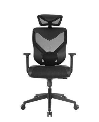 Tempur-Pedic Blaze Fabric Gaming Chair, Black (TP-BLAZE-BLK)