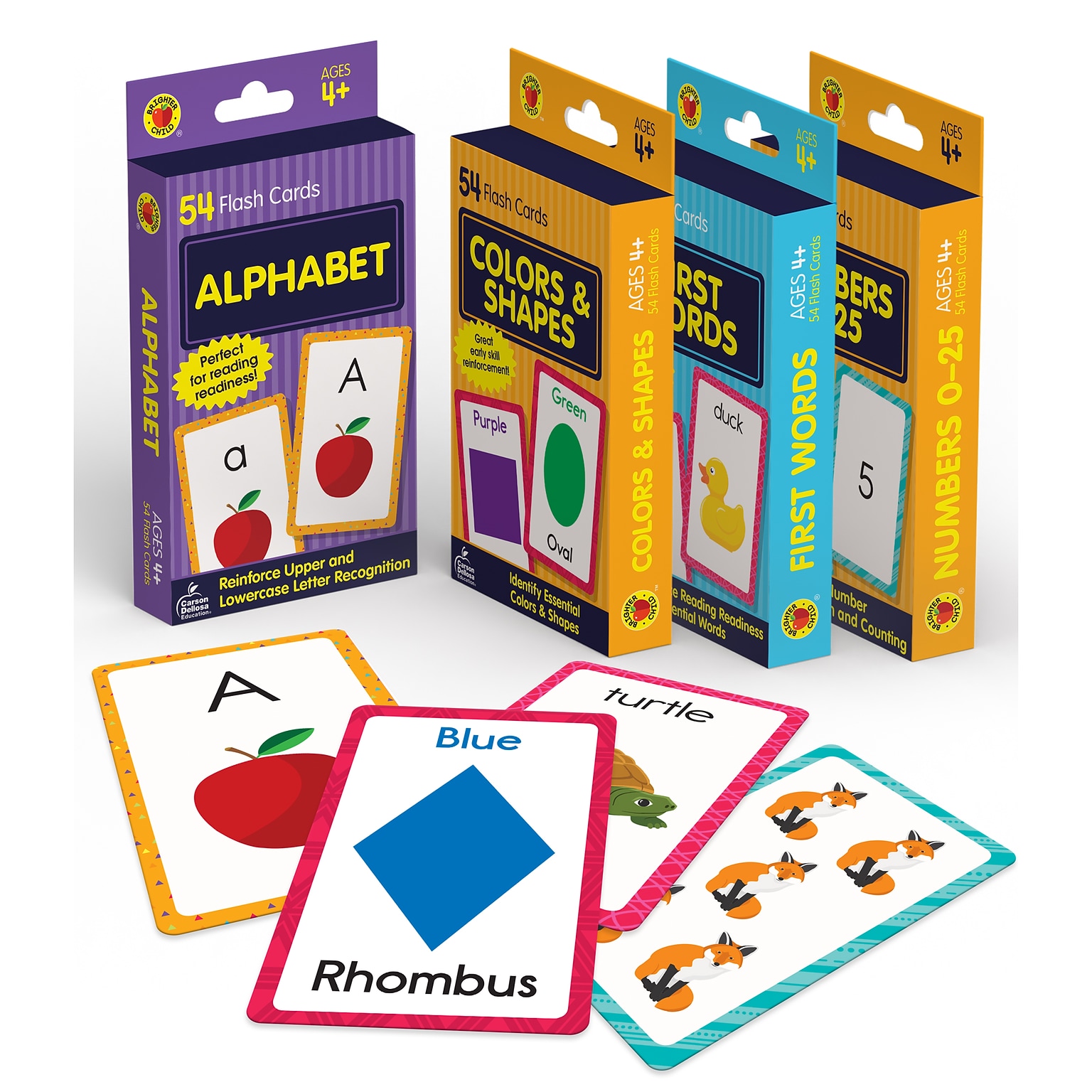Carson-Dellosa Special Sets - Flash Cards, Multicolor (145172)