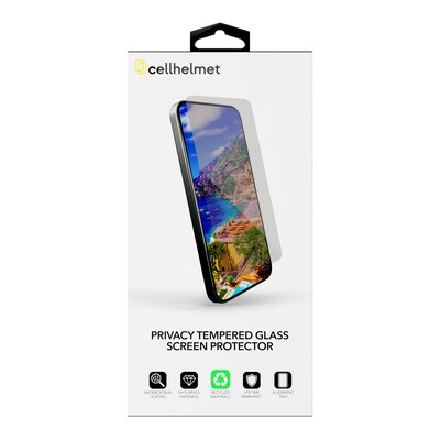 cellhelmet Tempered Glass Privacy Filter & Screen Protector for iPhone 17 Pro Max (CHELSP123C000)