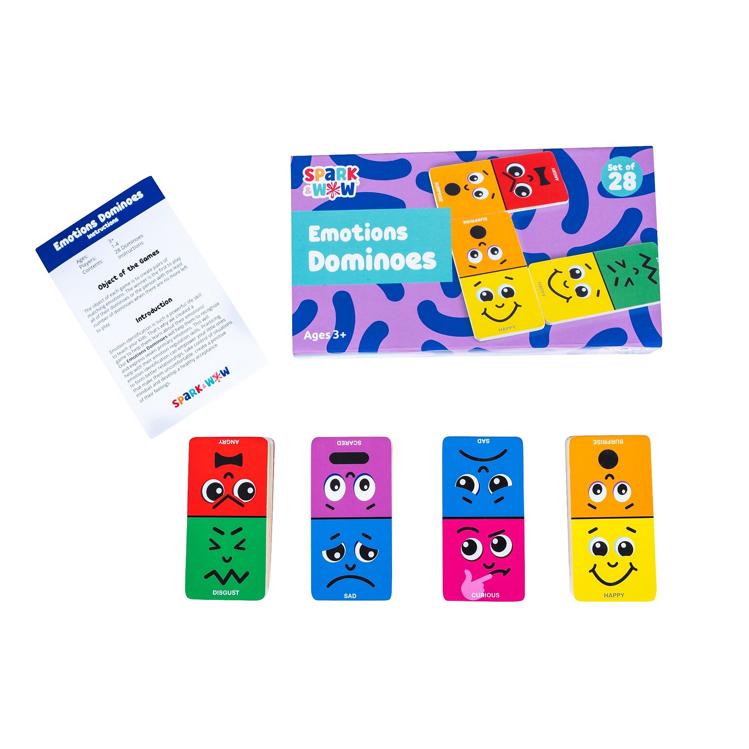 Spark & Wow Emotions Dominoes (CTUSW400030)