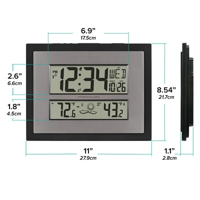 La Crosse Technology Atomic Wall/Table Clock (512-65937)