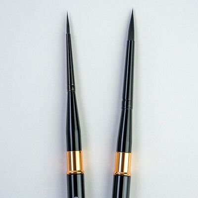 Silver Brush Black Velvet Small Travel Brushes, 2/Set (SLVBV3060)