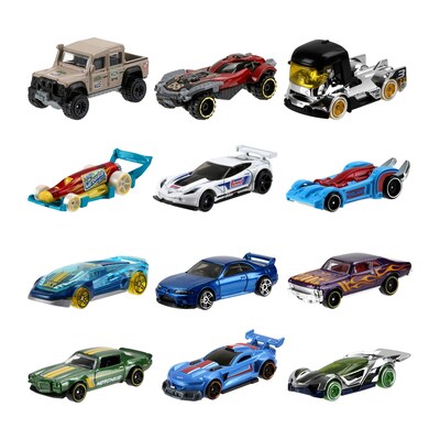 Mattel Hot Wheels US Basic Car Assortment, Assorted Colors, 72/Pack (L2593)