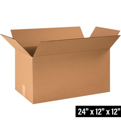 24 x 12 x 12, 32 ECT, Shipping Boxes, 20/Bundle (CW57911)