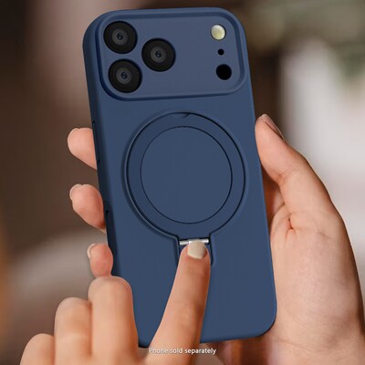 SaharaCase Venture Series MagSafe Compatible Phone Case for iPhone 17 Pro Max, Shock Absorbing, Night Sky Blue (CP00989)