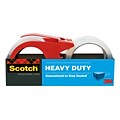 Scotch Heavy Duty Packing Tape with Dispenser, 1.88 x 38.2 yds., Tan (3850S-2-1RD)