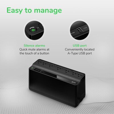 APC Smart-UPS, SmartConnect Remote Monitoring, Pure Sine Wave Backup & Surge Protection (SMT2200RM2UC)