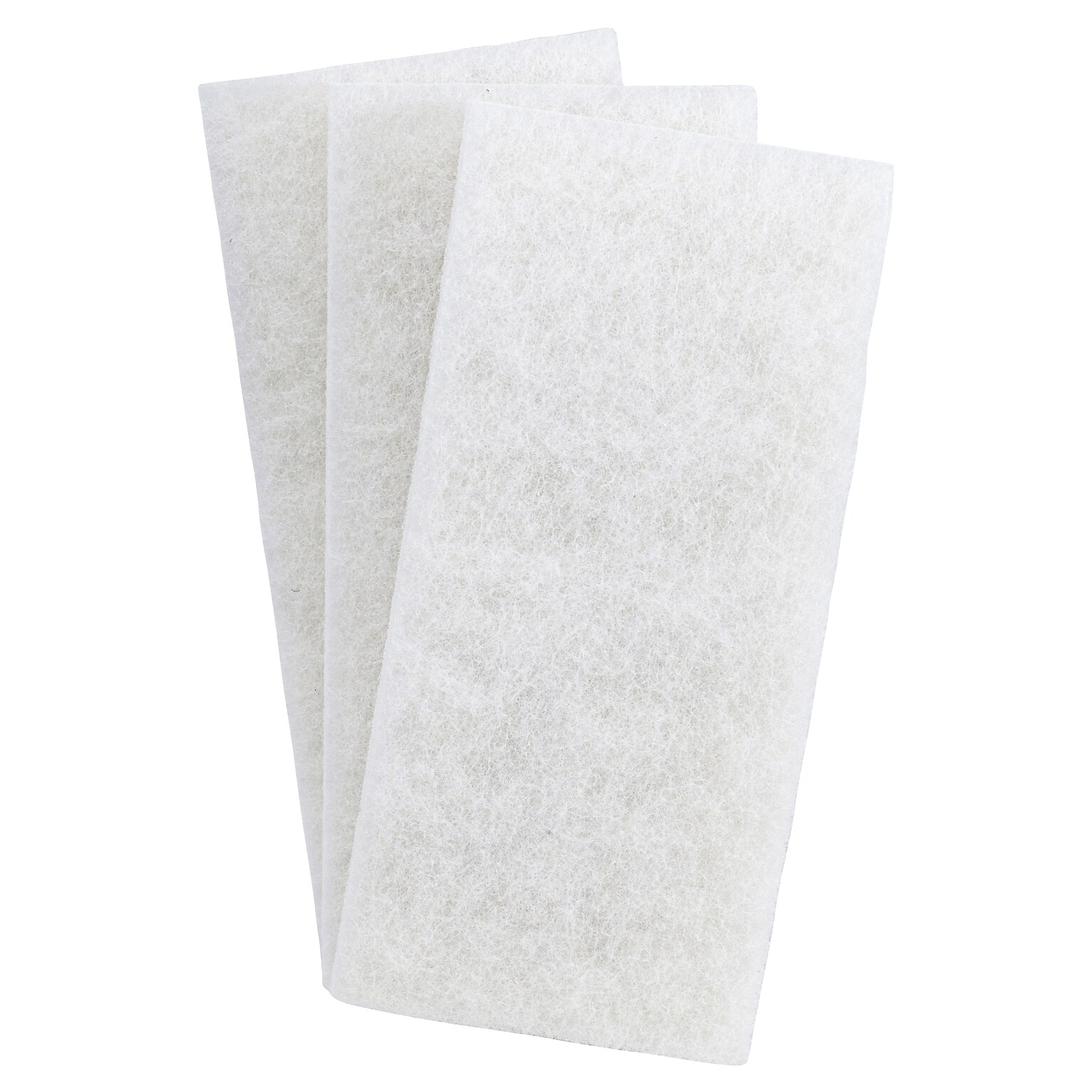 3M Doodlebug Cleaning Floor Pad, White, 10/Carton (8440)