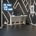 Bush Business Furniture Studio A 48W Gaming Desk, White (SDD248WH-Z)