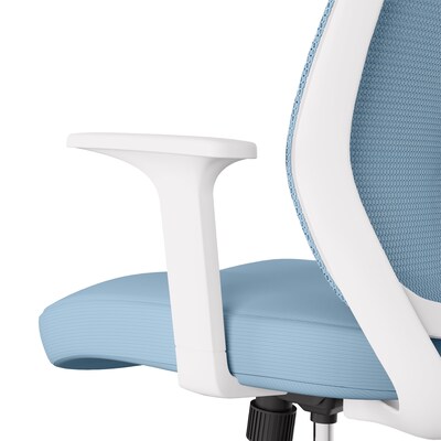 Union & Scale™ Essentials Ergonomic Fabric Swivel Task Chair, Black  (UN56947)