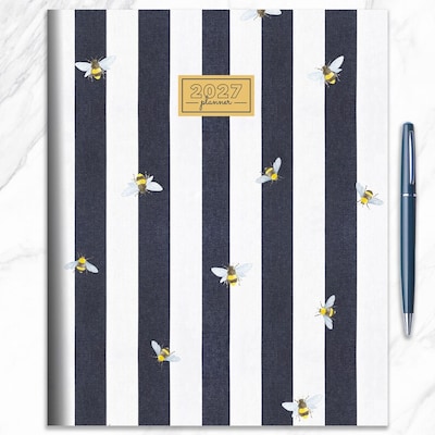 2027 TF Publishing Super Bee 9" x 11"  Monthly Standard Planner, Paperboard Cover, Multicolored (27-4706)